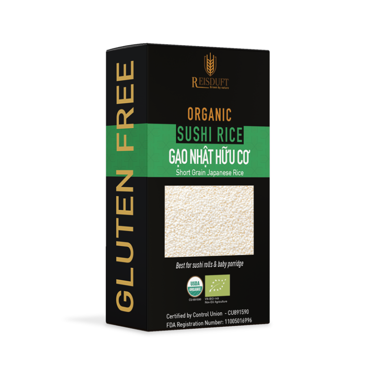 Organic White Rice Japonica